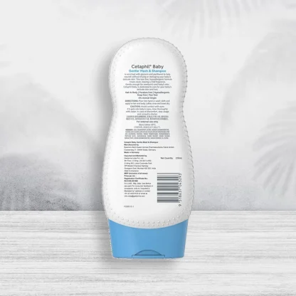 Cetaphil Baby <span> Gentle Wash and Shampoo (230 ml) </span> - Image 2