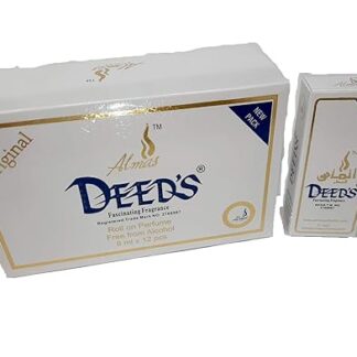 Almas Deeds Fresh Attar Roll On Perfume For Men, 8Ml (Pack Of 12)